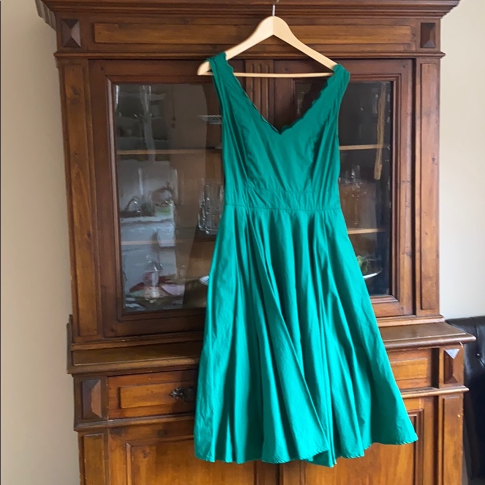 Kelly Green Eshakti Sundress